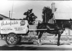 Delivery Cart -Horse & cart milk delivery near gas works