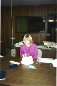 Office Staff Sheena Andersons 18th birthday